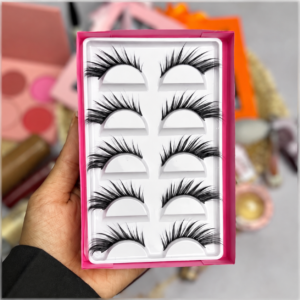 پک ۵ جفتی مژه افکت کایلی گربه‌ای